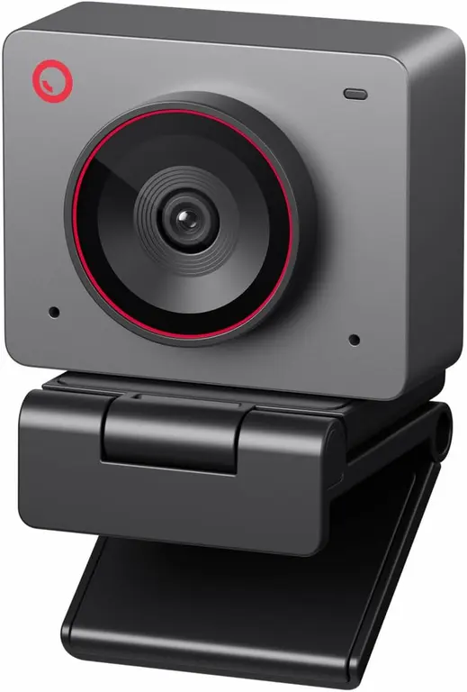 OBSBOT Meet 2-4K Webcam for PC with 1/2" Sensor, AI Framing & Autofocus, Beauty Mode, Lightweight, Gesture Control, HDR, Dual Microphone, 60 FPS, Web Cam for Streaming, Meeting, Gaming. (Space Grey)