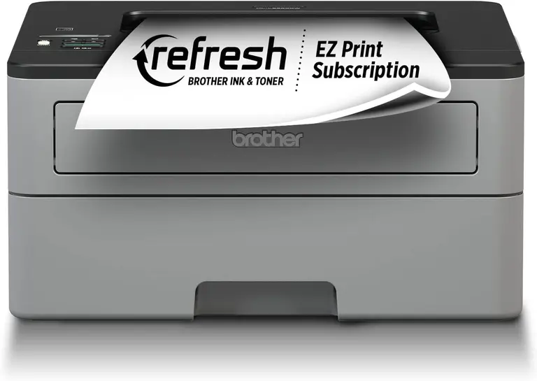 Brother Compact Monochrome Laser Printer, HL-L2350DW, Wireless Printing, Duplex Two-Sided Printing, Includes 4 Month Refresh Subscription Trial and Amazon Dash Replenishment Ready