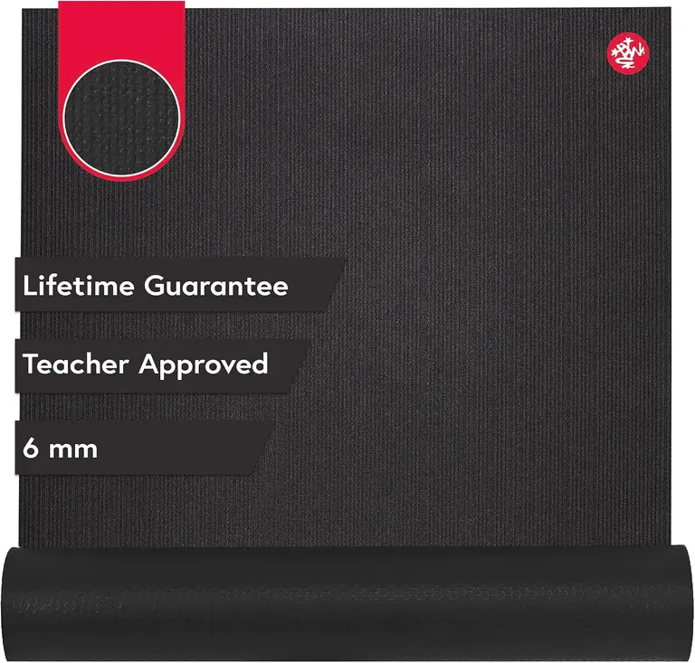 Manduka PRO Yoga Mat - 6mm | Lifetime Durability | Hygienic Construction | Premium Studio Quality | Teacher Approved